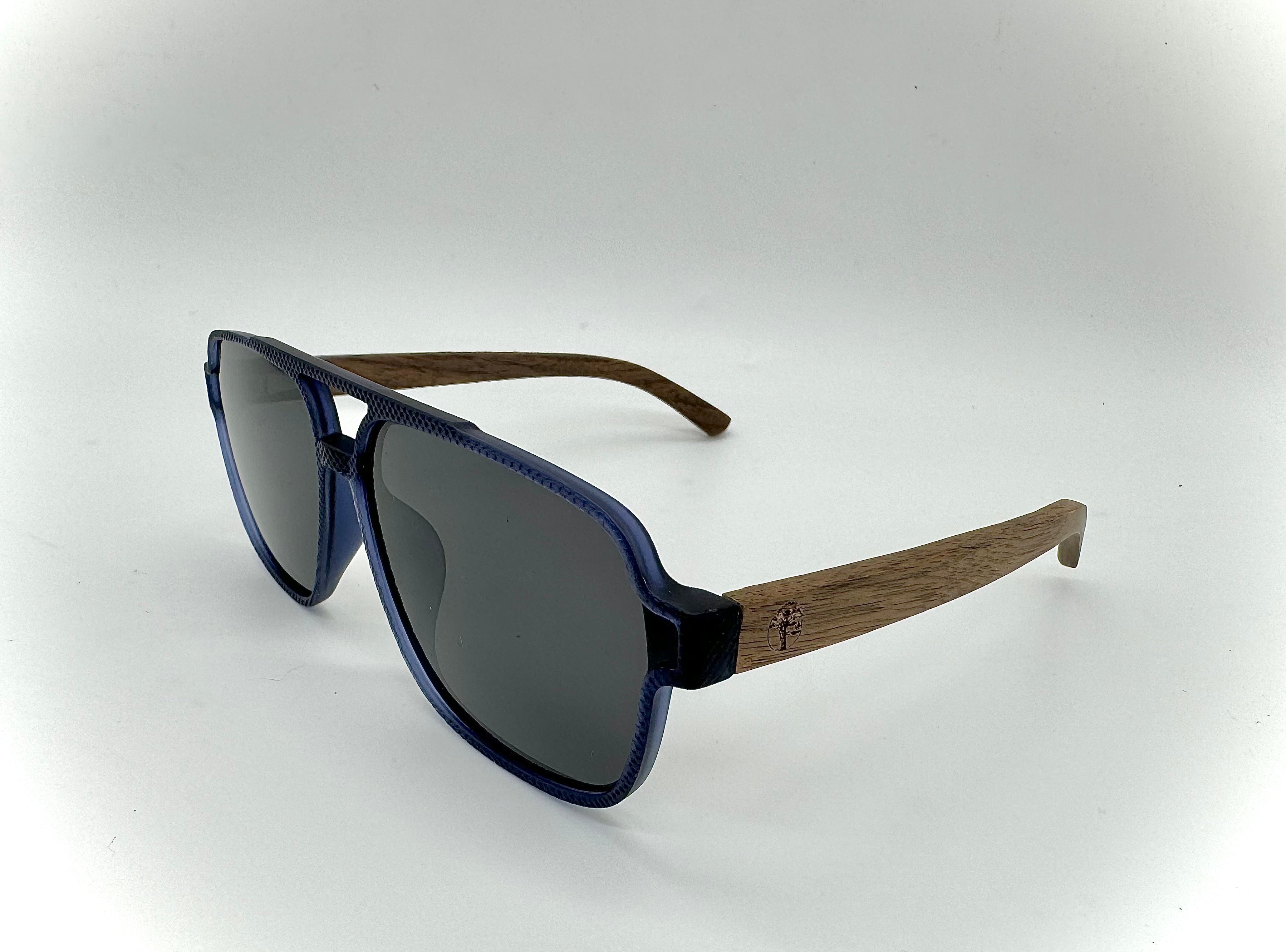 Handmade Wooden Sunglasses - Aviator