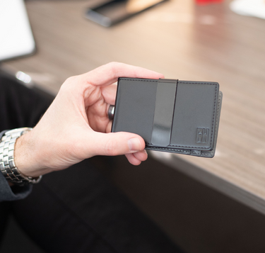 Blackout Edition Money Clip Slim Wallet